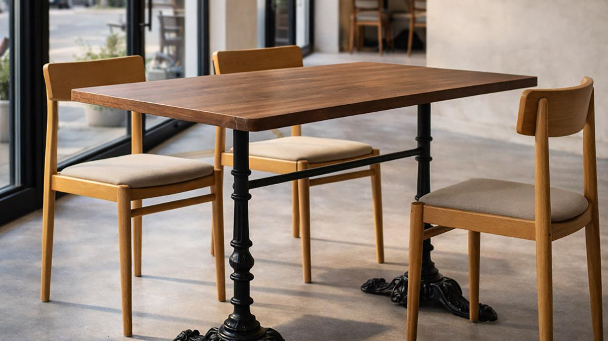 Kafe ve Restoranda Masa Montaj Aparatı Nasıl Seçilir - Payanda Metal