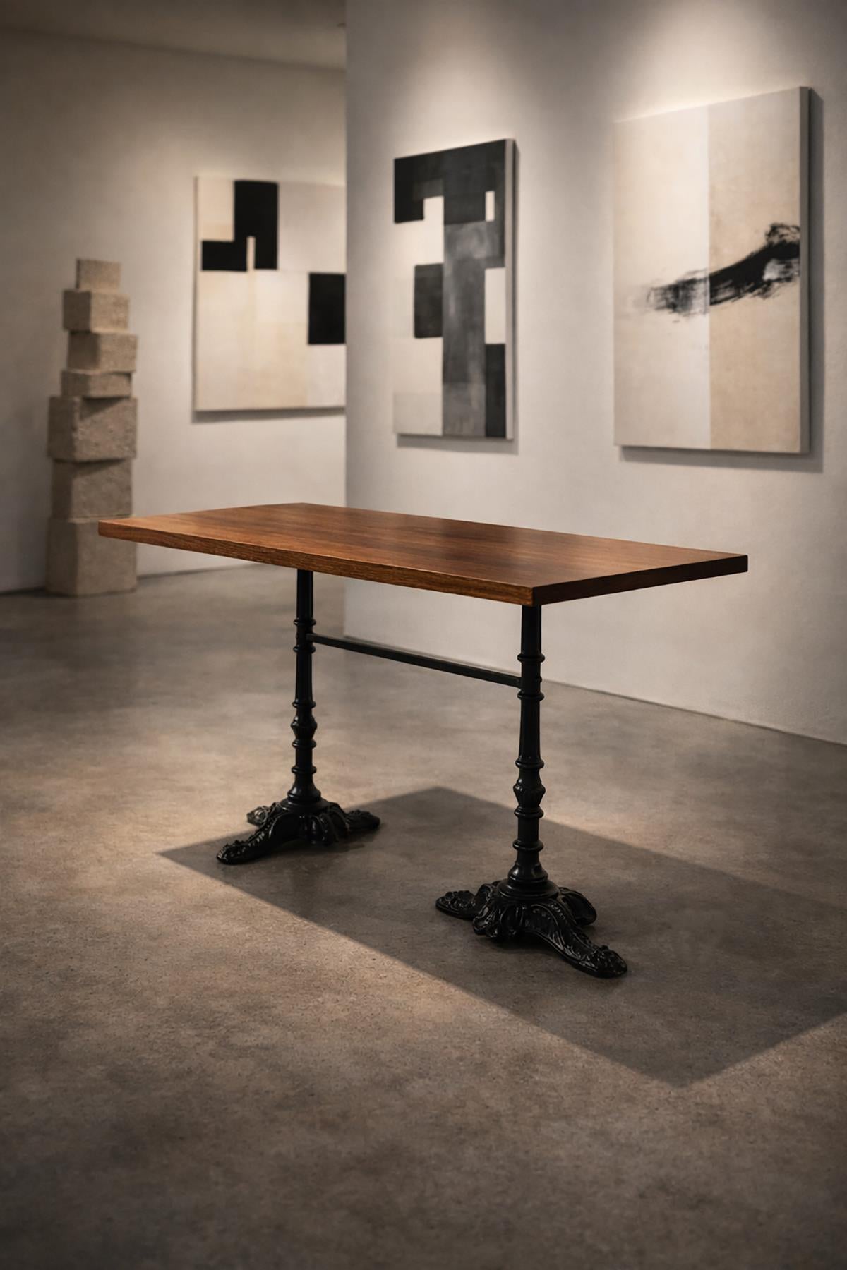 Çam Çi̇ftli̇ Kafe Masa Ayağı. Payanda Çam Çi̇ftli̇ modeli.