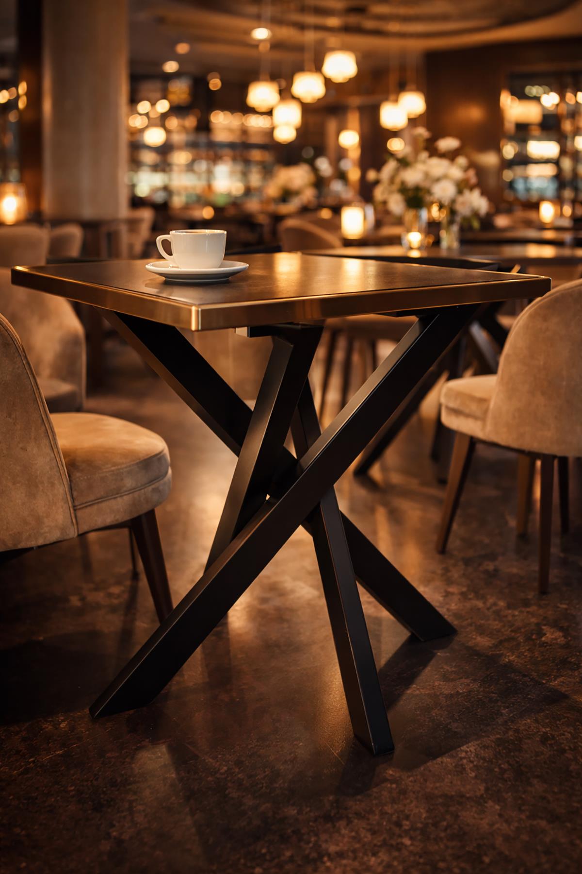Söğüt Kafe Masa Ayağı. Payanda Söğüt modeli.