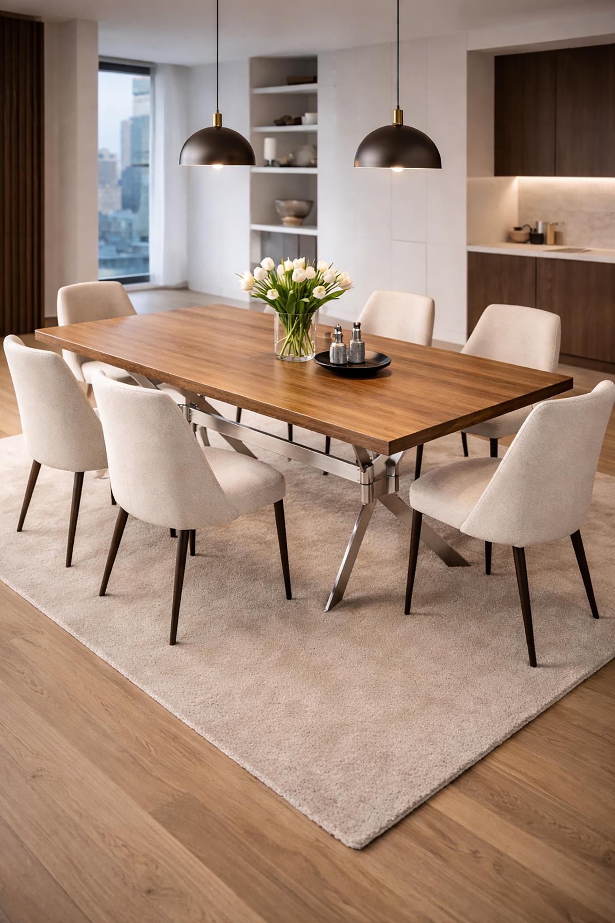 Yasemi̇n Çi̇ftli̇ Masa Ayağı. Payanda Yasemi̇n Çi̇ftli̇ modeli.
