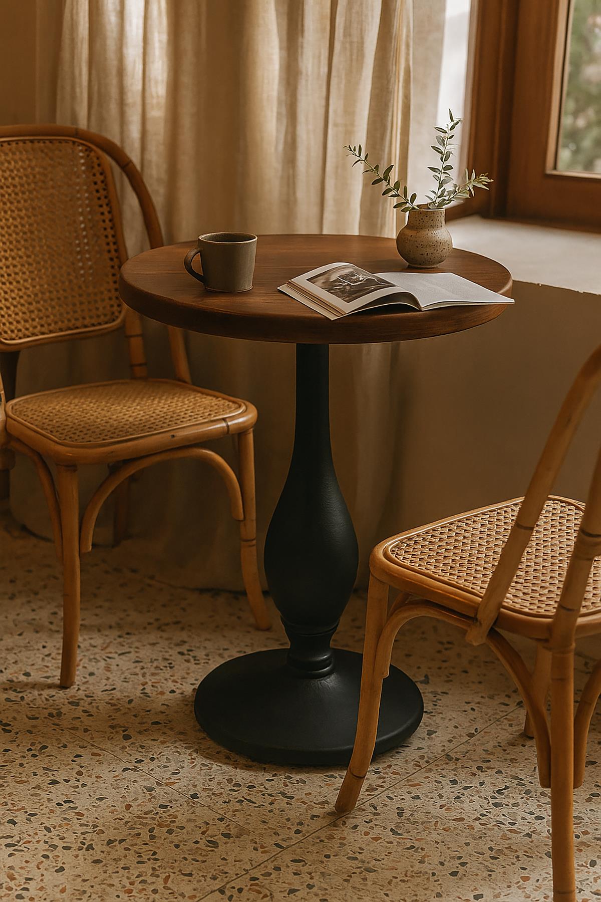 Damla Kafe Masa Ayağı. Payanda Damla modeli.