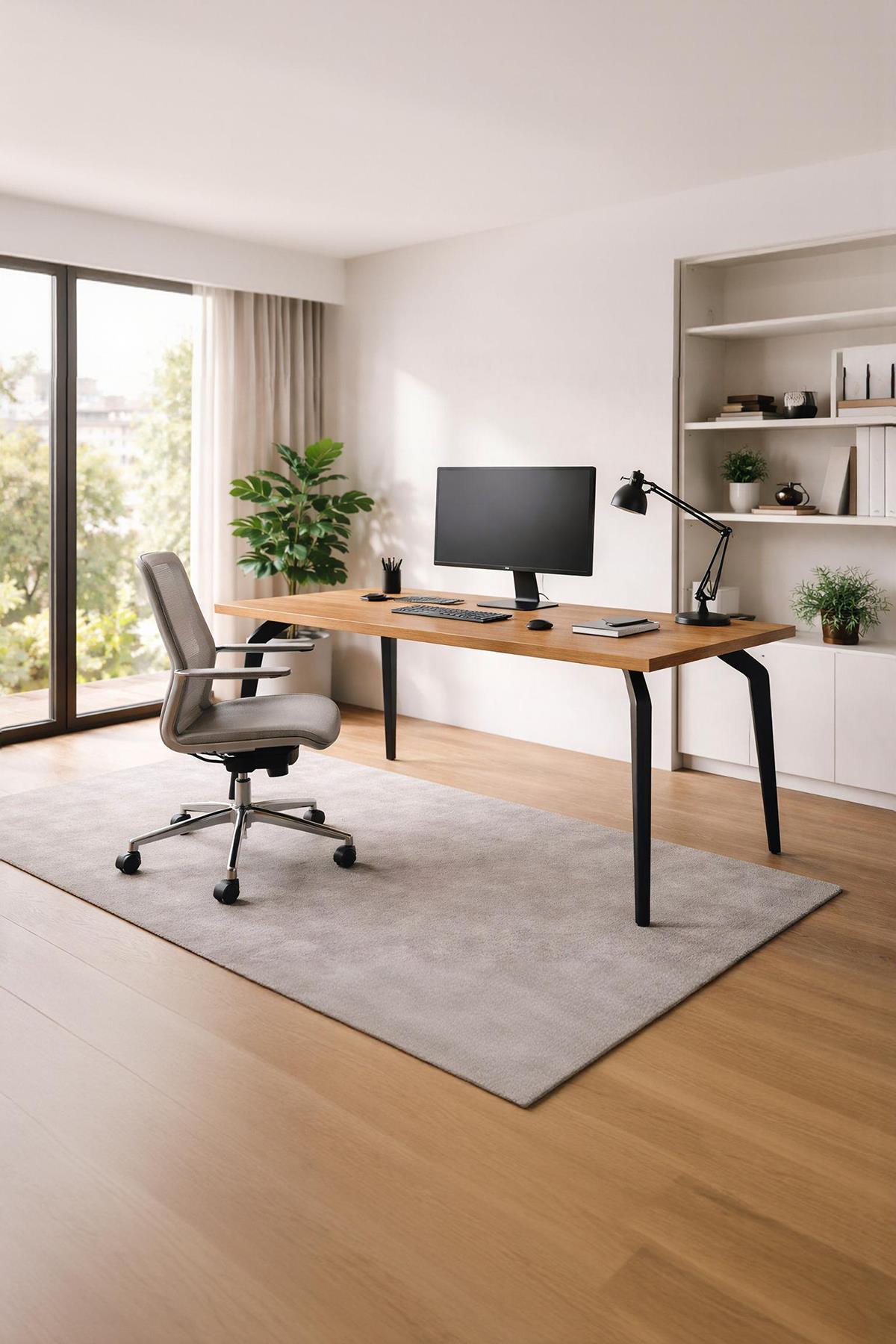 Demo Masa SIYAH masa ayağı - Payanda Metal