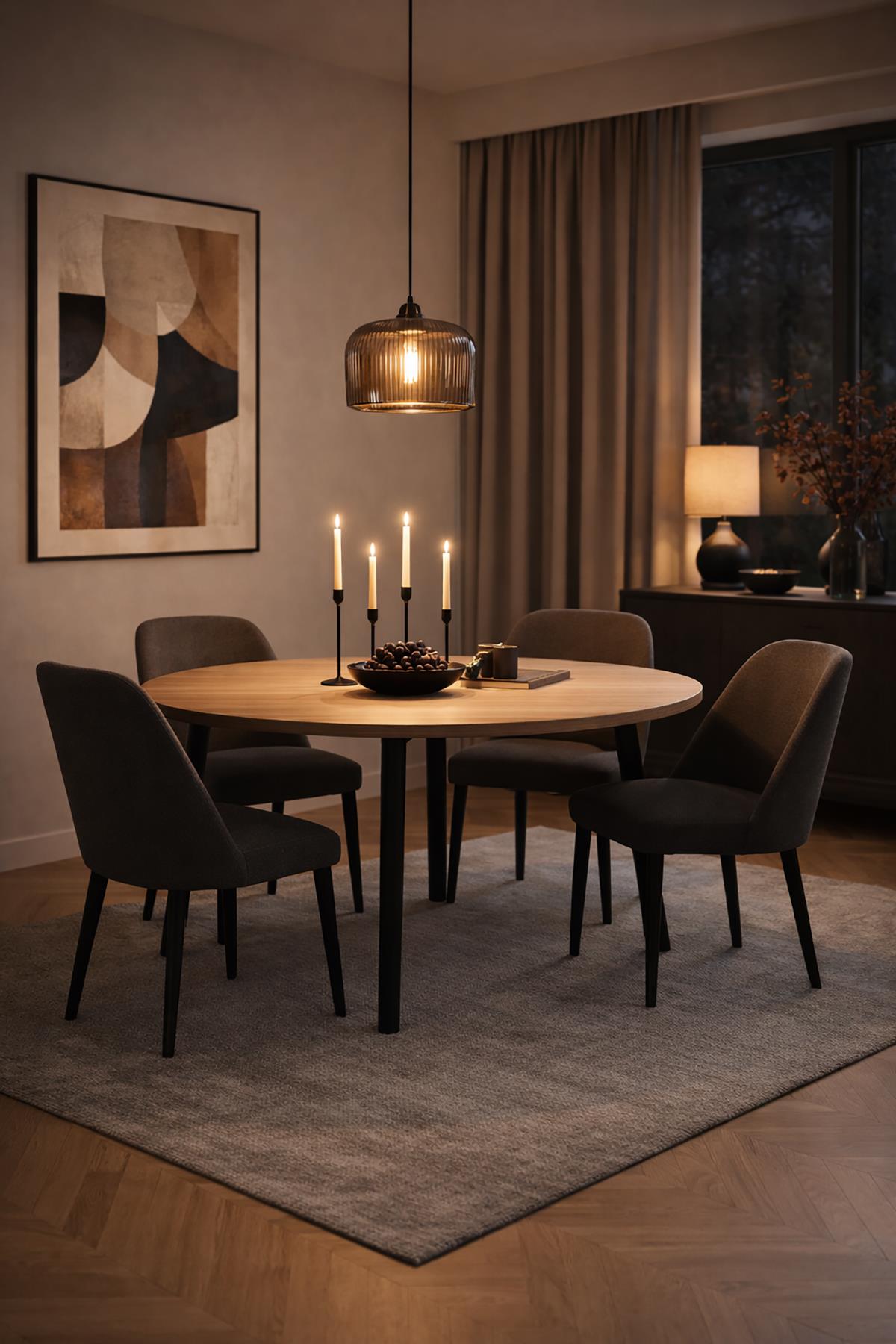 Fener Tekli Masa Ayağı. Payanda Fener modeli.