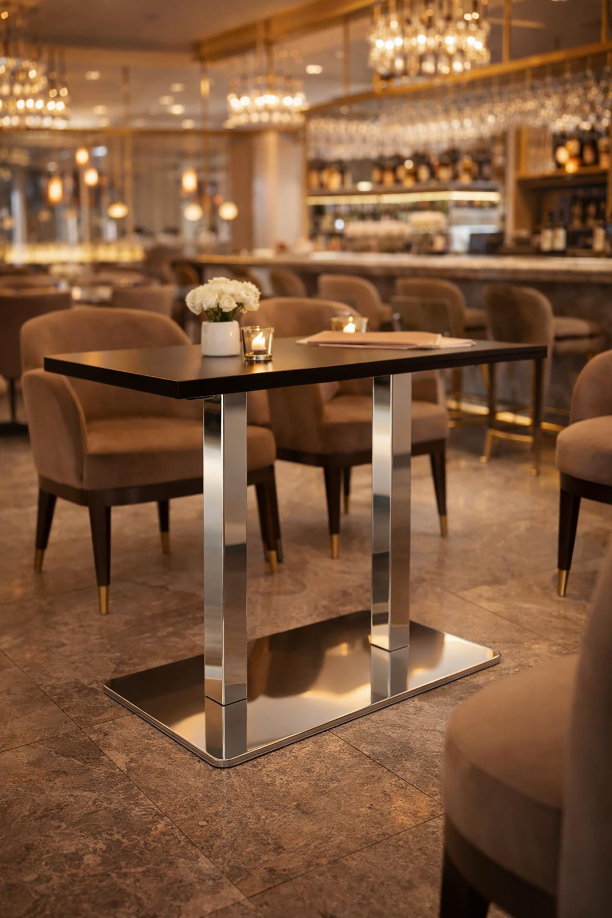 Metal Masa Ayağı ile Çift Katlı Bar ve Yemek Alanı Tasarımı: Üst Katta Bar Alt Katta Restoran Konseptini Gerçeğe Dönüştürmenin Tam Rehberi - Payanda Metal