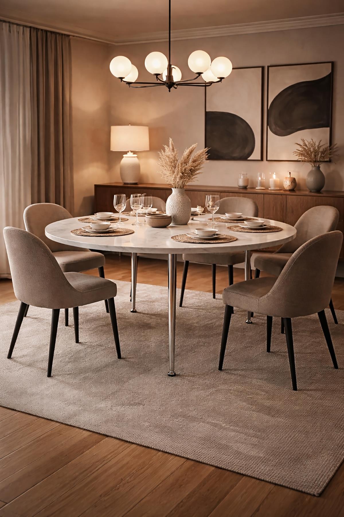 Çuha Tekli Masa Ayağı. Payanda Çuha modeli.