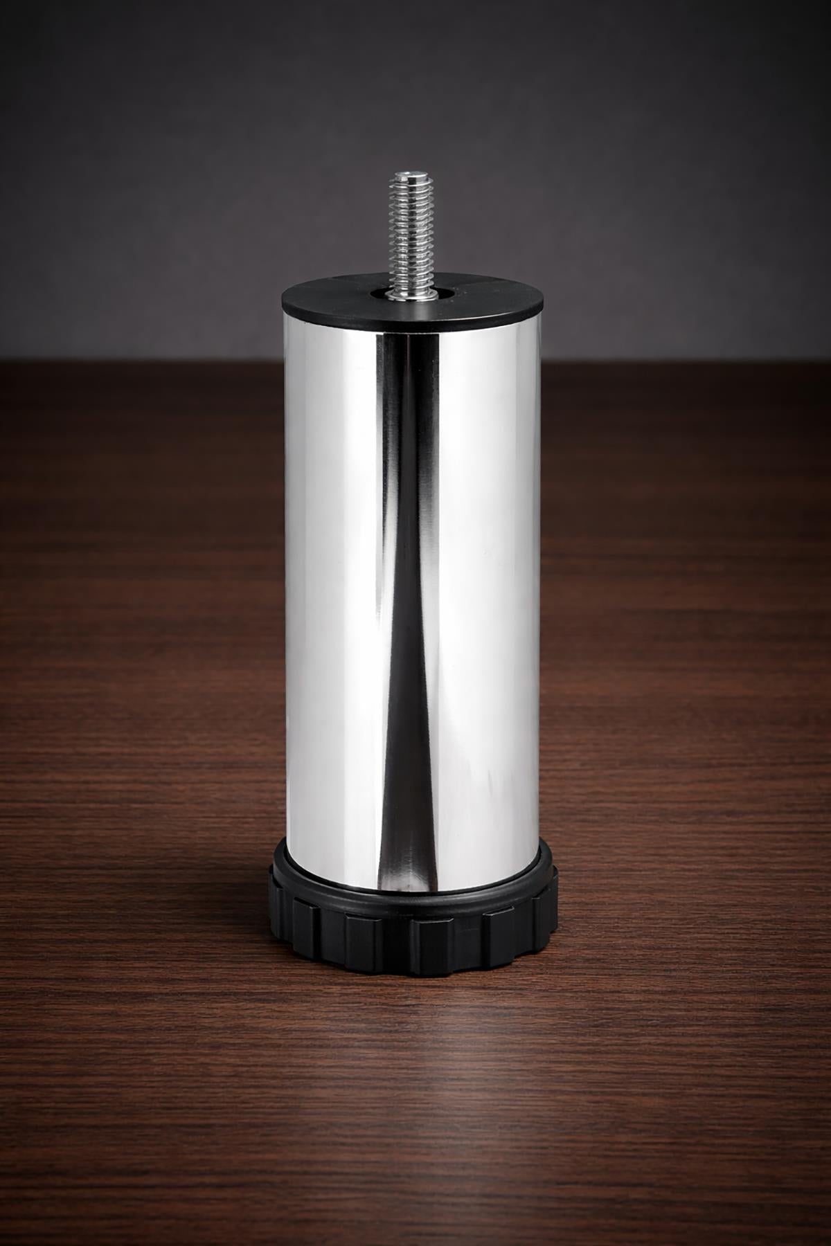 Çiğdem (Saplı) Metal Mobilya Ayağı | H120-150mm | Payanda Metal