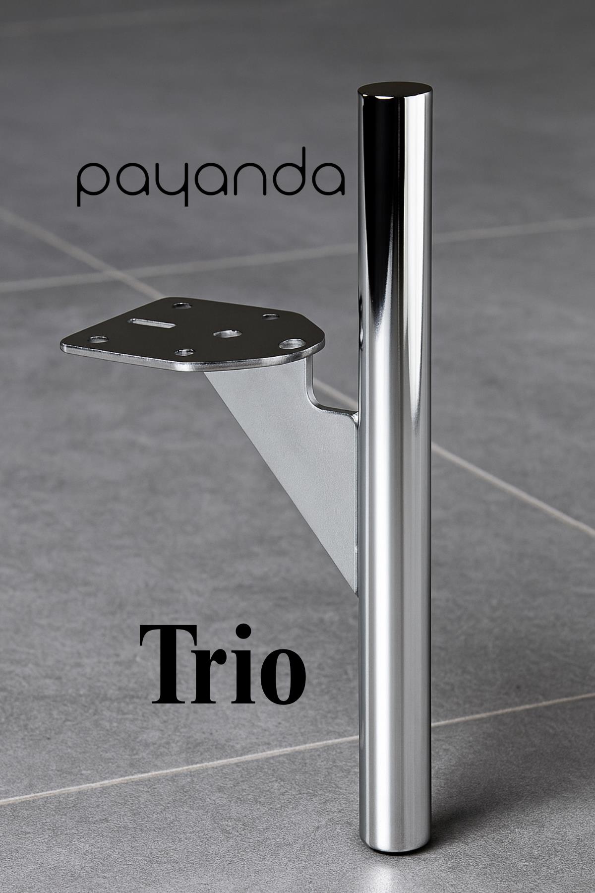 Trio baza ve koltuk ayağı - Payanda Metal