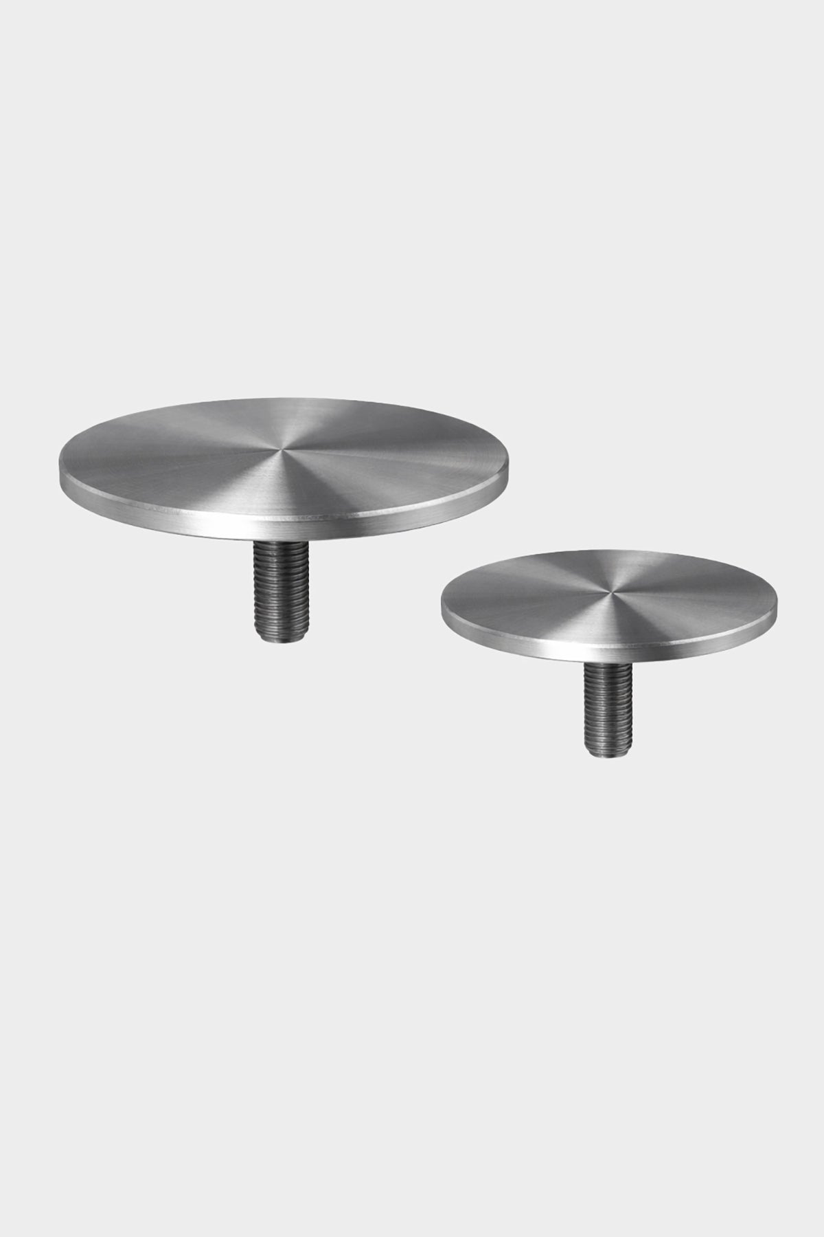 Paslanmaz Cam Flanş raf bağlantı ve aksesuar ayağı - Payanda Metal